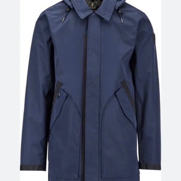 Nobis Navy Coat - Picture 1 of 5
